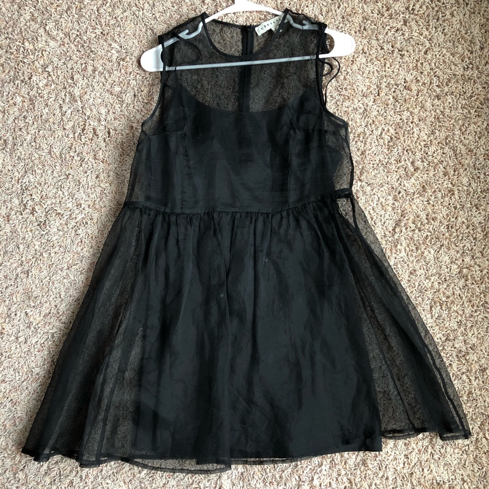 Keepsake Sheer Mini Dress